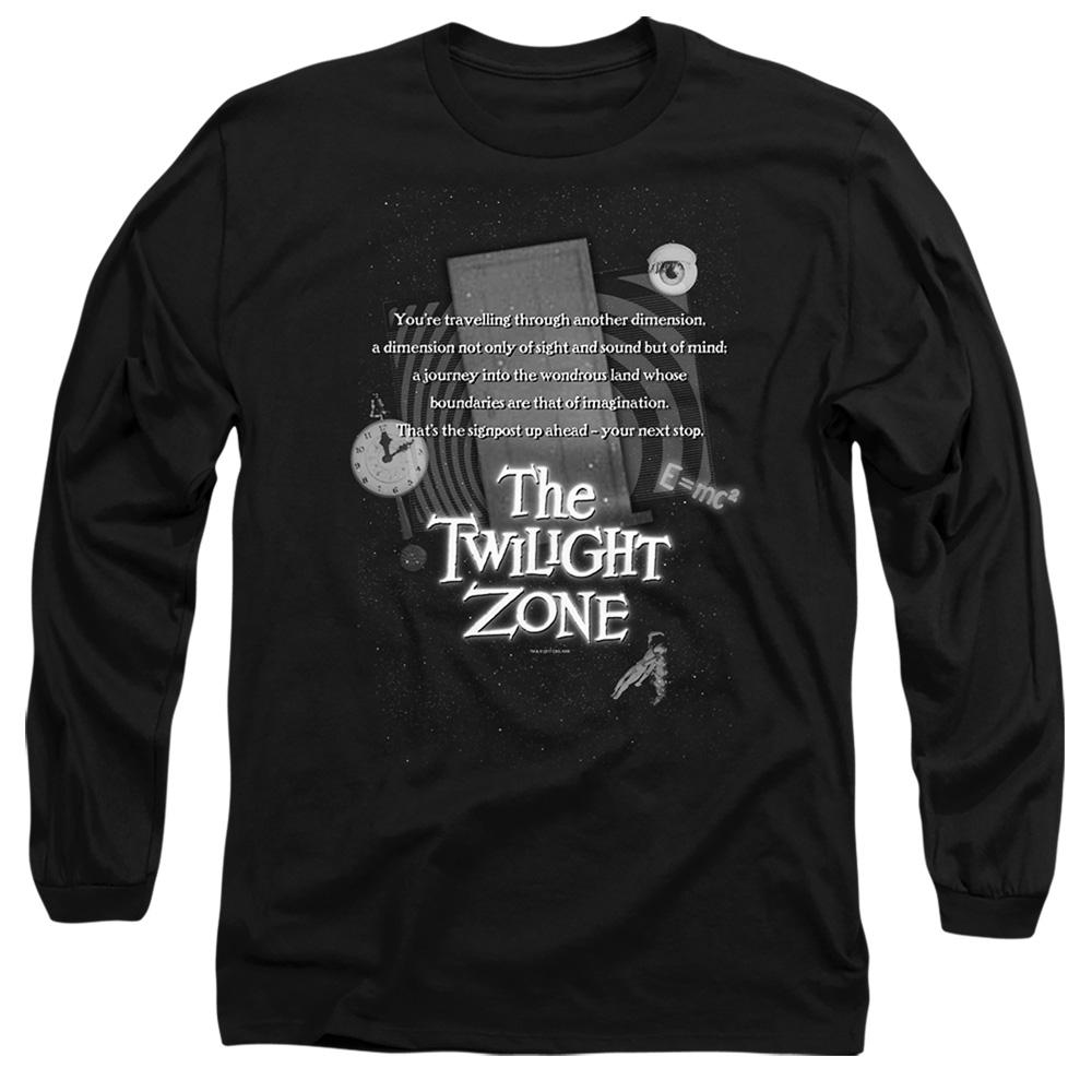 The Twilight Zone Unisex Adult Monologue Long-Sleeved T-Shirt