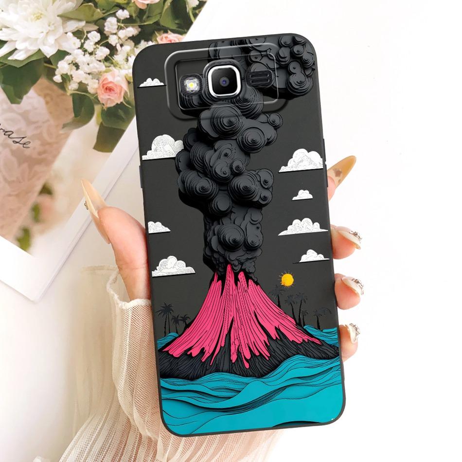 For Samsung Galaxy J2 Prime Grand Prime G530 G531F G532G Fashion Dusk Beach Painting Phone Case Soft Silicone Covers Bumpers