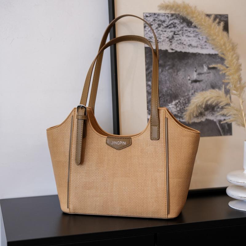 Премиальная сумка женская новая модная универсальная ретро на плечо большая вместимость дорожная сумка