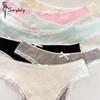 Women's Sexy Cotton Thongs Panties Female Seamless Underpants Sports Lingerie Breathable Low Waist G-string