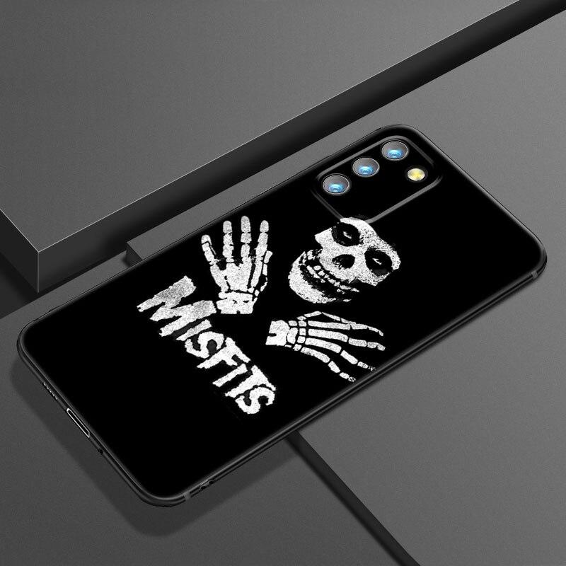 Чехол для телефона Misfits Glenn Danzig для Samsung Galaxy S20 S21 FE S22 Ultra S10 Lite S10E S9 S8 Plus S7 Edge, мягкий черный чехол