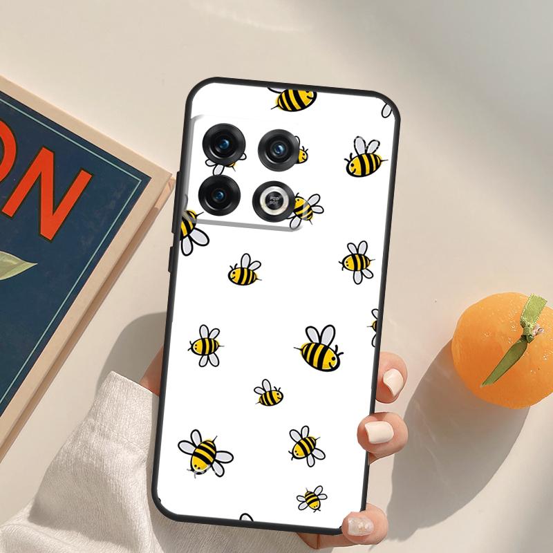 Bee Bumblebee Pattern Case For OnePlus 13R 12R 10R 13T 10T 11 12 13 15 OnePlus Nord 5 CE 2 3 4 Lite N20 N30 Cover