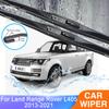 Для Land Range Rover L405 2013 ~ передний и задний набор щеток стеклоочистителя, щетки для очистки лобового стекла, авто