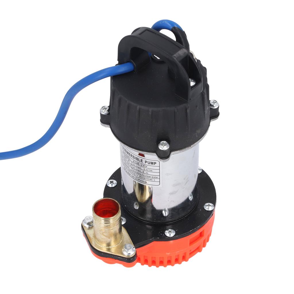 24 В постоянного тока погружной насос 220 Вт 8 м высокий подъем большой поток DC солнечный глубокий скважинный насос для фермы ранчо