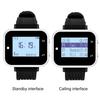 2-Waiter Watch Wireless Calling System - 15-Button Transmitter Pager Receiver for Restaurant/Hotel