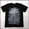 DARKTHRONE Андеграундный норвежский блэк-метал Тайская группа Дышащие мужские и женские футболки с коротким рукавом из чистого хлопка