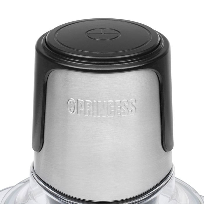 Hachoir Princess Power 1 L 300 W - Bol en verre - 2 lames en acier inoxydable