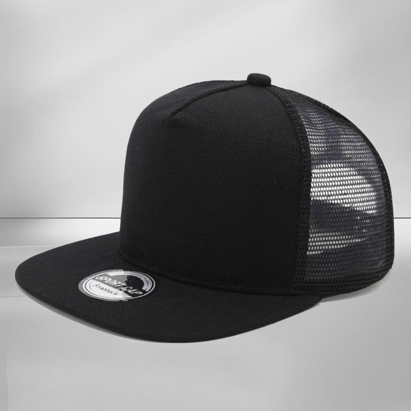 Hip Hop Net Cap Flat Edge Baseball Baseball Cap Printed Embroidered Men's and Women's Sunshade Sun Protection Cap