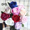 Свежий искусственный цветок, долговечная красивая цветочная композиция, имитация розы