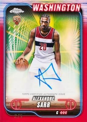 Topps Chrome 2024-25 Баскетбольная Hobby Box Спортивные коллекционные карточки Япония Запечатанная