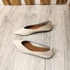 2024 Новая весна Удобная женская обувь на плоской подошве с острым носком Плоская обувь больших размеров Женская обувь Комфортная женская обувь