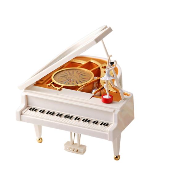 Креативная музыкальная шкатулка для драгоценностей, декоративное легкое настольное украшение