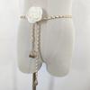 Flower Gold Chain Belt Female Waist Adjustable Punk Silver Metal Belts