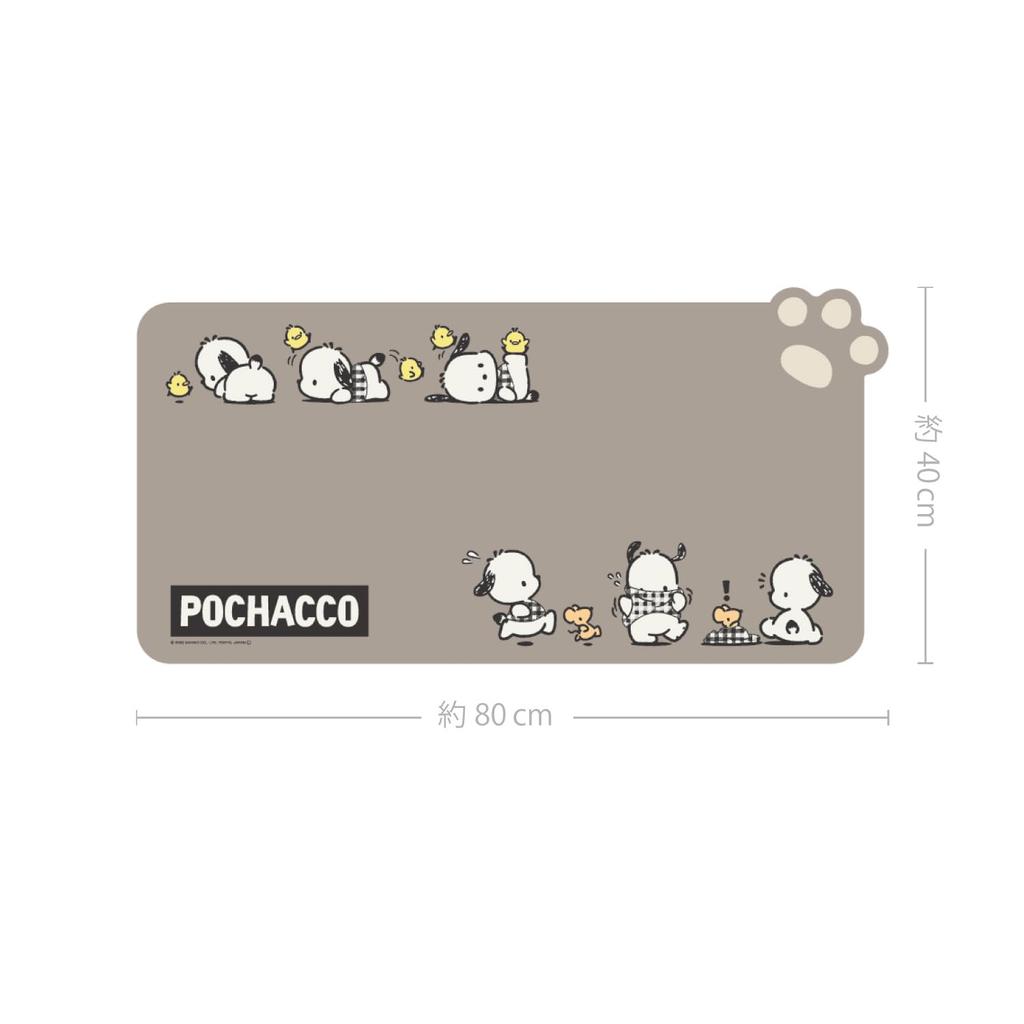 Gourmandies Sanrio Characters Настольный коврик L Размер Pochacco SANG-376PC