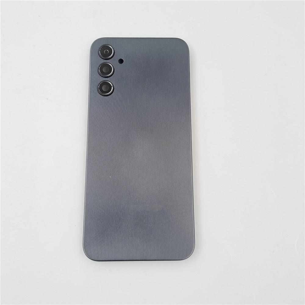 Для SAMSUNG Galaxy A14 4G A145, SM-A146B Задняя крышка корпуса из стекла для аккумулятора, Запасная часть корпуса задней двери С рамкой для объектива камеры