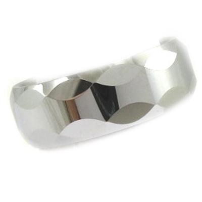 Кольцо из вольфрама 'High Tech' Black Silver