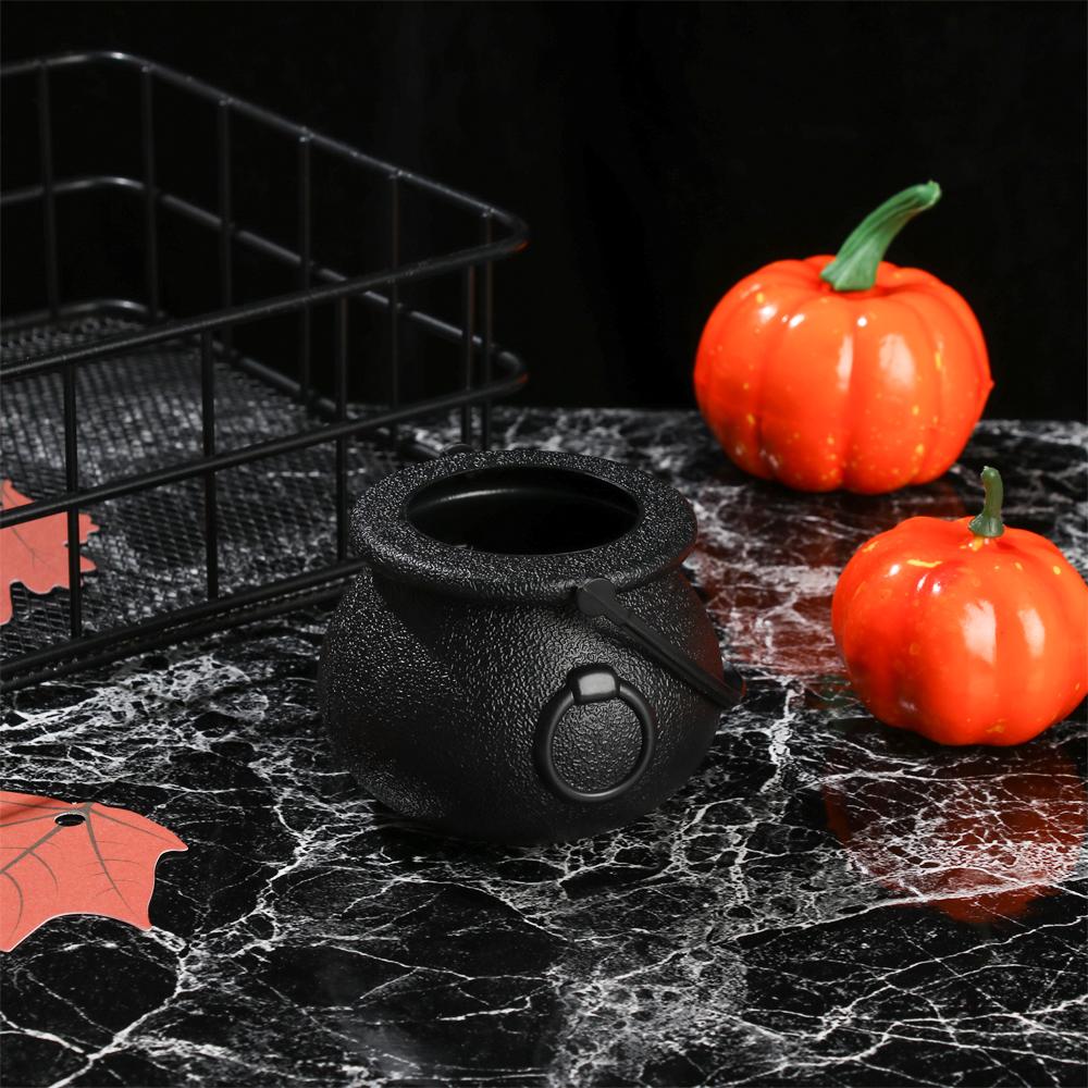 New Hot Machine Mist Smoke Fog Skull Jar Halloween Cauldron Witch Barrels Party Prop
