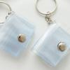 1/2inch Mini Album Keychain Portable Storage Card Book Cute Photo Album