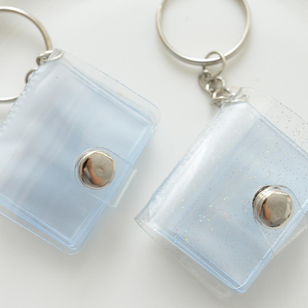 1/2inch Mini Album Keychain Portable Storage Card Book Cute Photo Album