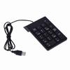 USB Numeric Keypad Mini Number Pad Numpad 18 Keys Keyboard for Laptop Desktop PC Pro
