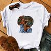Fashion Casual Girls Letter Graphics Women's T-Shirt Summer Loose Tees 90S Short Sleeve O-Neck Blouses Ladies White Tops Clothes