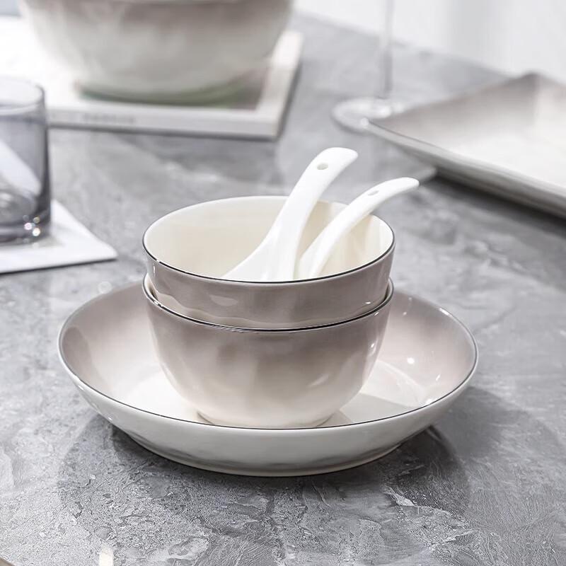 CERAMICS Underglaze Ceramic Dinnerware Set