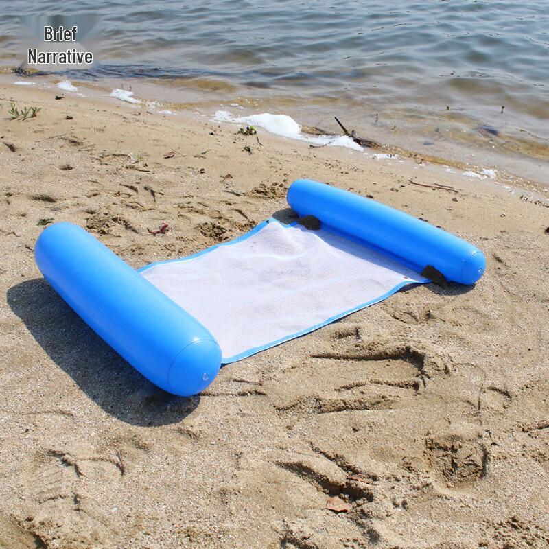 Складной надувной сетчатый матрас для бассейна