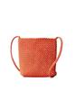 Сумка через плечо Сетчатая сумка через плечо из кожи наппа S Натуральная кожа P2531004 Оранжевый 01 [Hirov] [Brezza Lace] Женская (067)