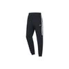 Повседневные спортивные брюки Li Ning Training Series с логотипом и полосками по бокам, мужские брюки черного цвета AKLQ037-1