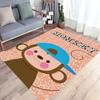 Cartoon Dinosaur Playmat Rug Cartoon Animal Rug Teen Girl Room Decor Baby Girl Room Decor Playroom Rug Floor Mat
