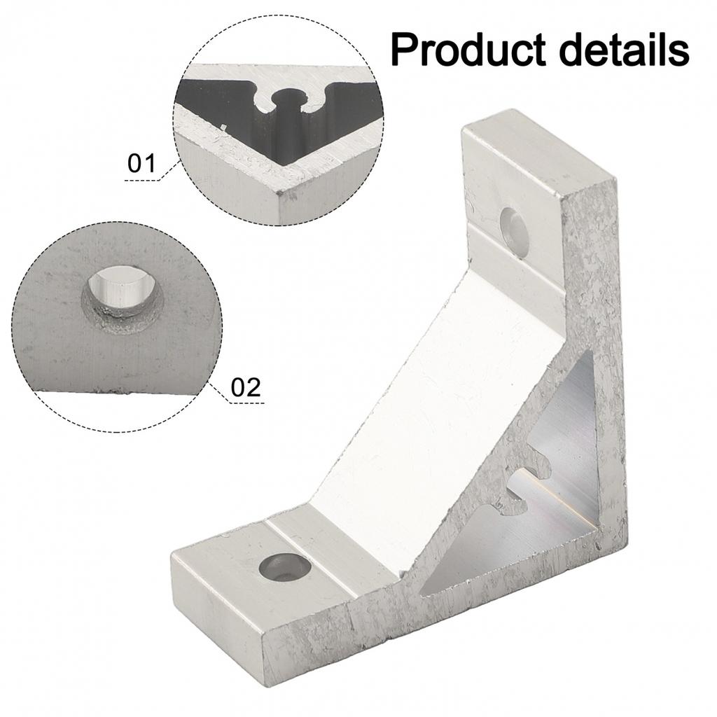 90 Degree Bracket Aluminum Profile Fastener Corner Angle Bracket