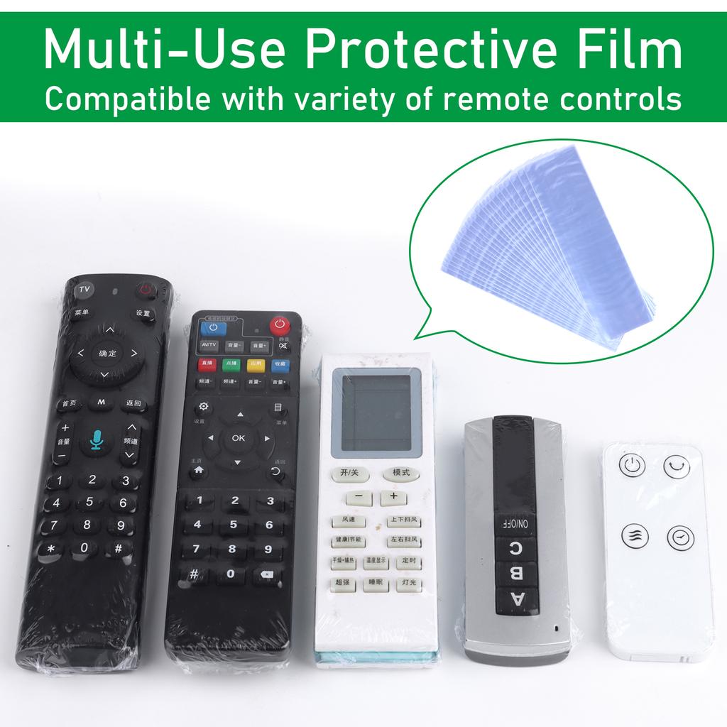 100 шт. термоусадочные пакеты для пульта дистанционного управления ПВХ термоусадочные пакеты прозрачные термостойкие пластичные высокоусадочные упаковки