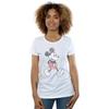 Womens/Ladies Walking Mickey Mouse Cotton T-Shirt