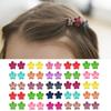 50PCS Baby Girl Hair Clips Flower Hair Bangs Pin Baby Girl Hair Accessories Clips