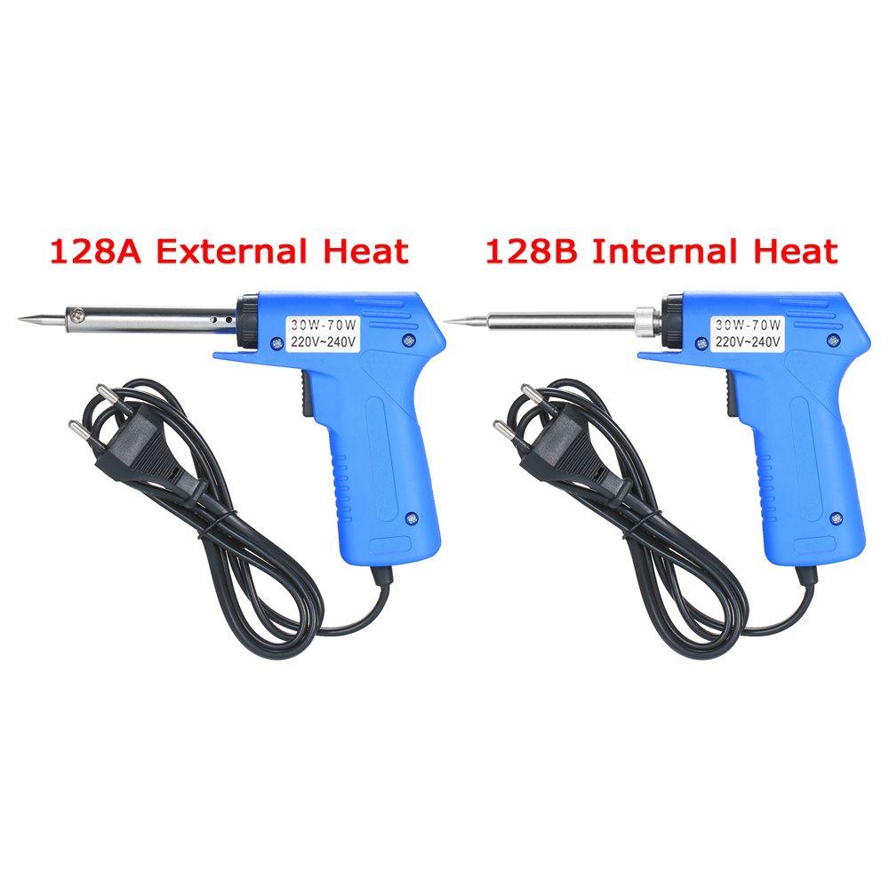 30W/70W EU Plug Internal/External Heat Welding Torch Double Power Soldering Iron Welding Tools