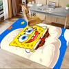 1pc Spongebob Squarepants Carpet for Playroom Bedroom Living Room Sofa Home Decor,kids Game Area Rug Non-slip Floor Mat Y7295