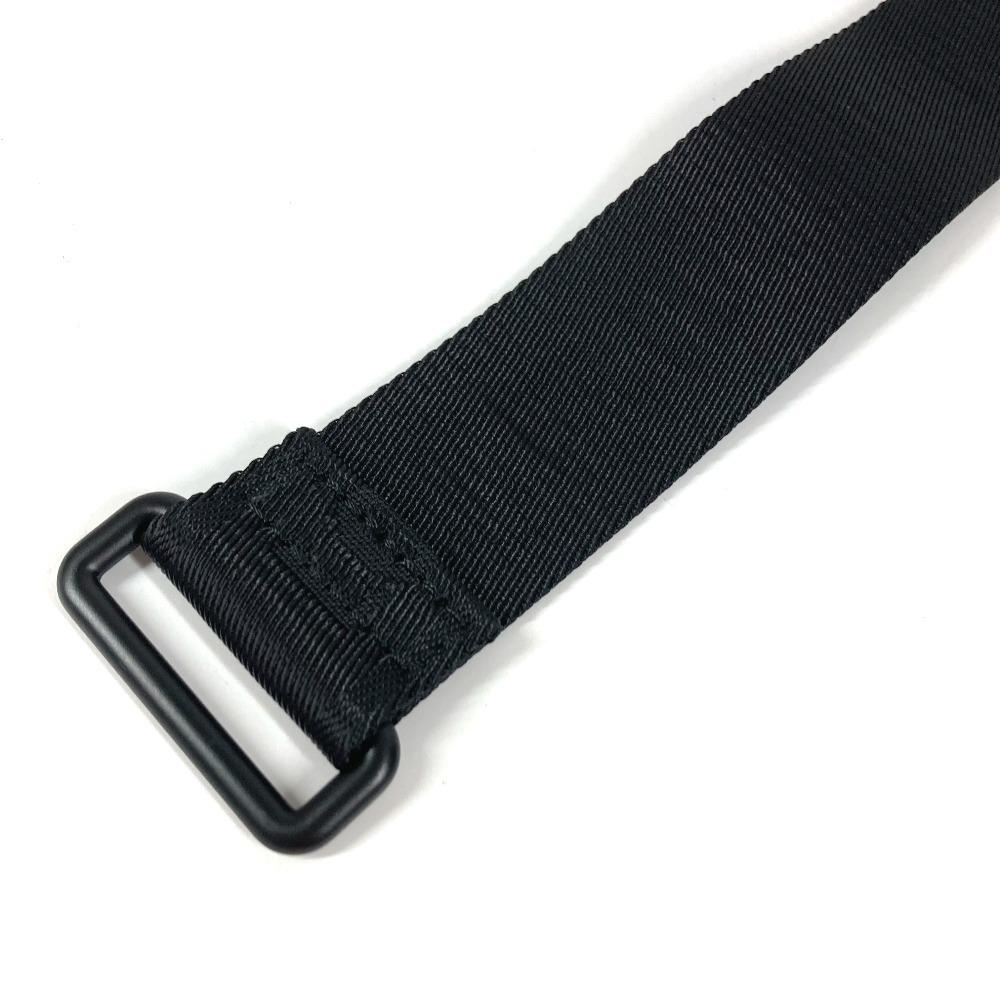 Louis Vuitton for adjustment Accessories Shoulder strap Canvas Black Unused
