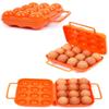 Outdoor Camping Storage Boxes Picnic Fridge Egg Tray Storage Case Egg Box Egg Container Egg Holder