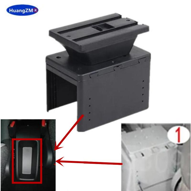 For Citroën C3 aircross Armrest box For Citroen C3 Car Armrest Center Storage box Interior Retrofit car accessories