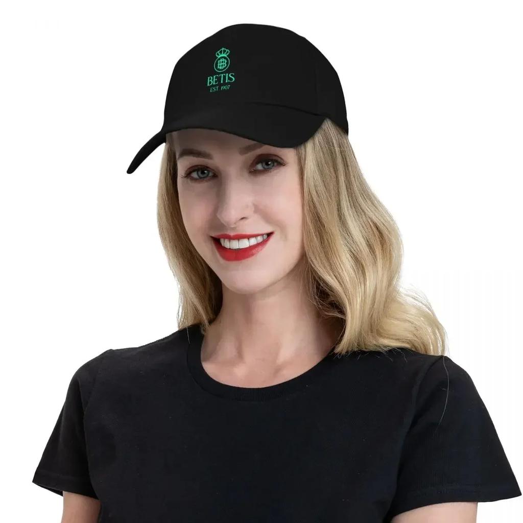 Betis Green 3 Baseball Cap Thermal Visor Hood Mens Hats Women's