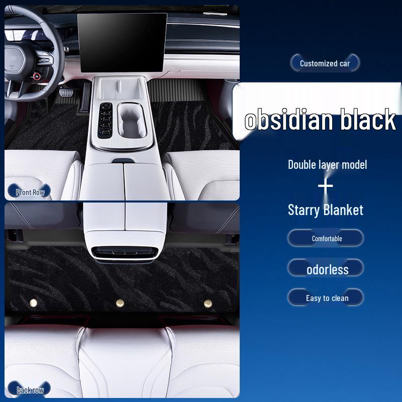 Waterproof TPE Car Floor Mats for Modern Verna 16-20 & Verna RV 17-18 Models