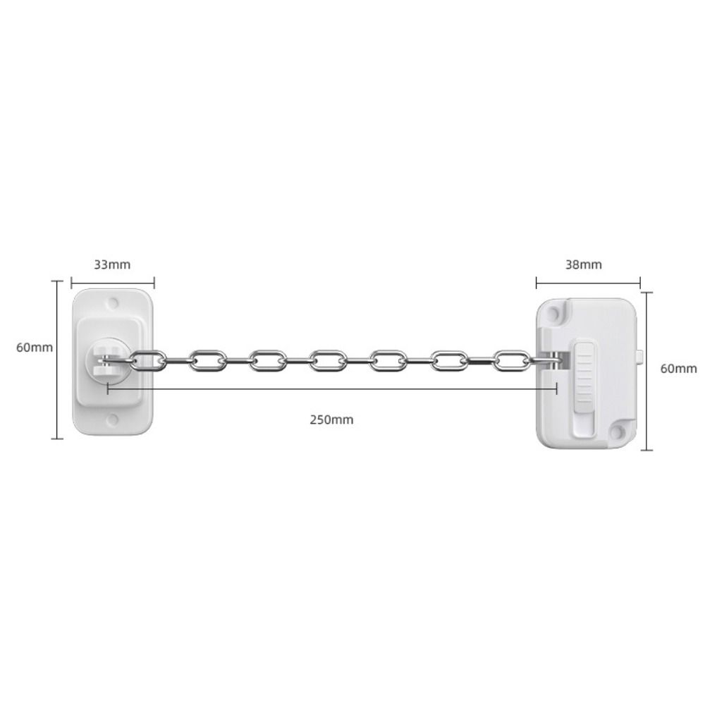 No Drilling Baby Safety Lock Anti-pinch Hand Window Restrictor Refrigerator Door Lock  Home