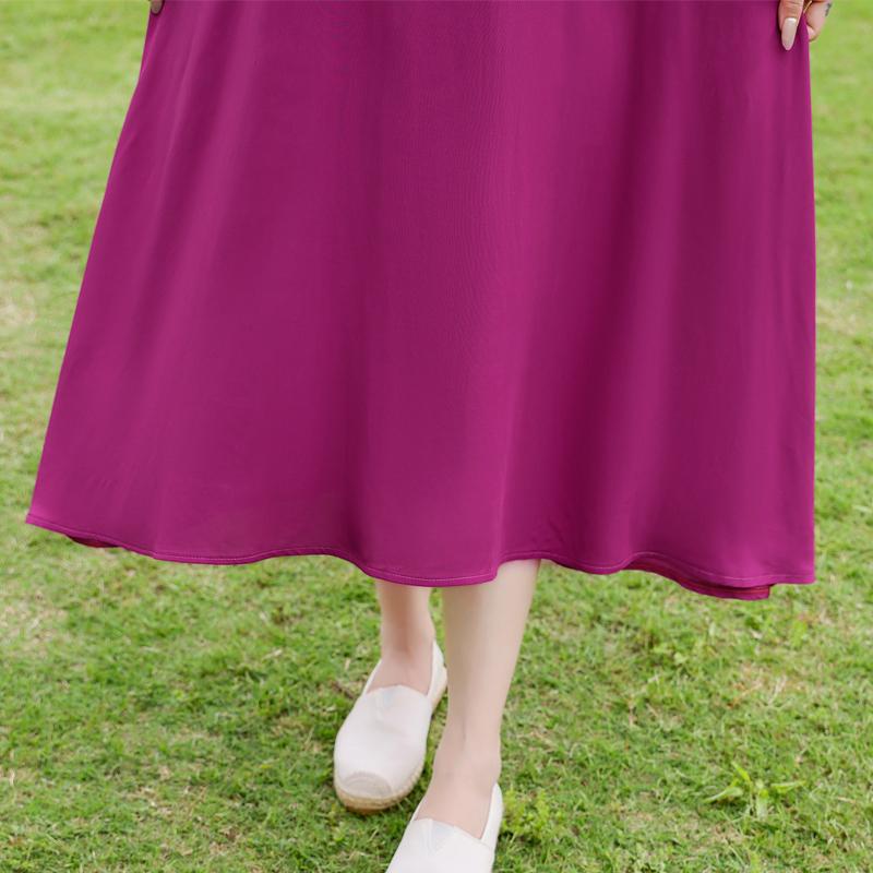 Элегантное женское летнее платье больших размеров с коротким рукавом, повседневные длинные платья, винтажная одежда