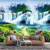 Classic Waterfall Wallpaper Natural Scenery 3d Waterfall Wall Mural Living Room Sofa Background Wall Mural Home Decor