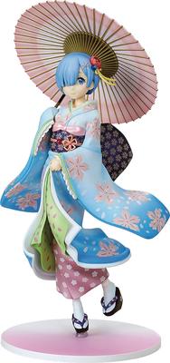 KADOKAWA KDcolle Жизнь в ином мире от Zero Rem Sakura Scale Painted Complete Figure KK31773 Re Ukiyo-e Ver. 1/8 АБС и ПВХ
