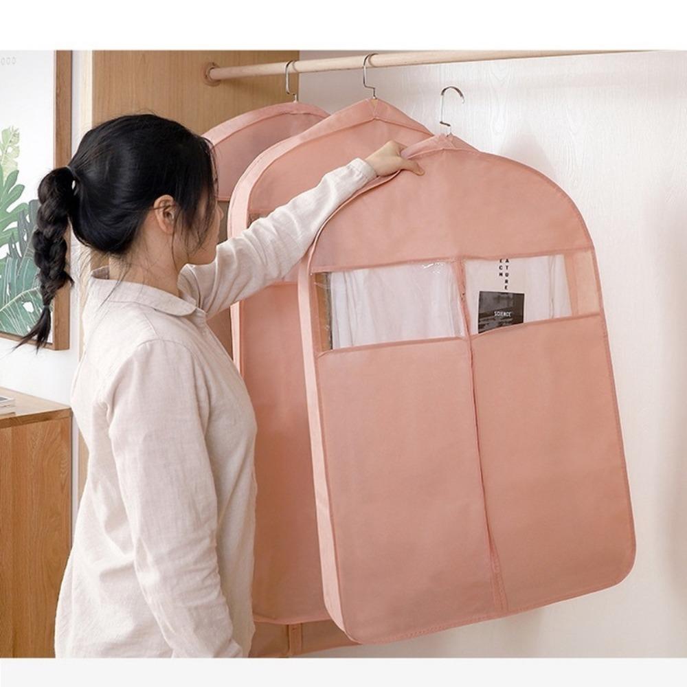 Трехмерная сумка для хранения одежды на молнии, пылезащитный чехол для одежды, чехлы для одежды, одежда
