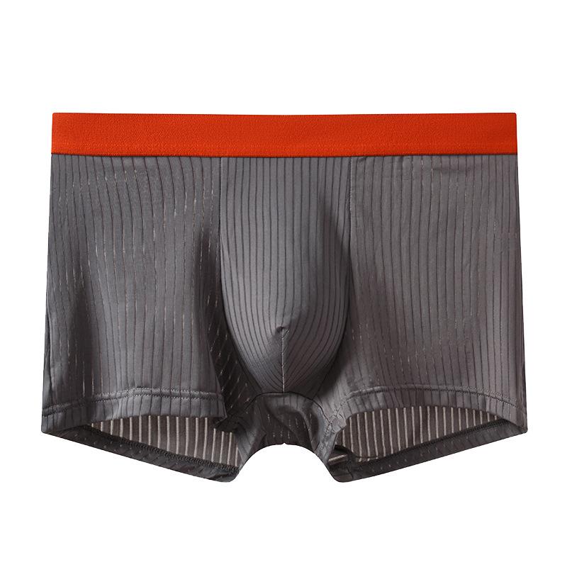 1Pcs Underwear Men's Boxer Shorts Sexy Panties Cotton Boxers Man Underpants Male Shorts Homme U Convex Lingerie