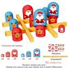 Крестики-нолики Большой ест Маленького Многопользовательская Идеальная Семейная Настольная Игра Рождественская/Тема Выражения Рождественская Игрушка Подарок на День Рождения для Детей
