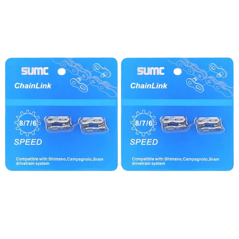 6/7/8/9/10/11/12 Speed Quick Link 4 Pairs Reusable Bicycle Chain Missing Link