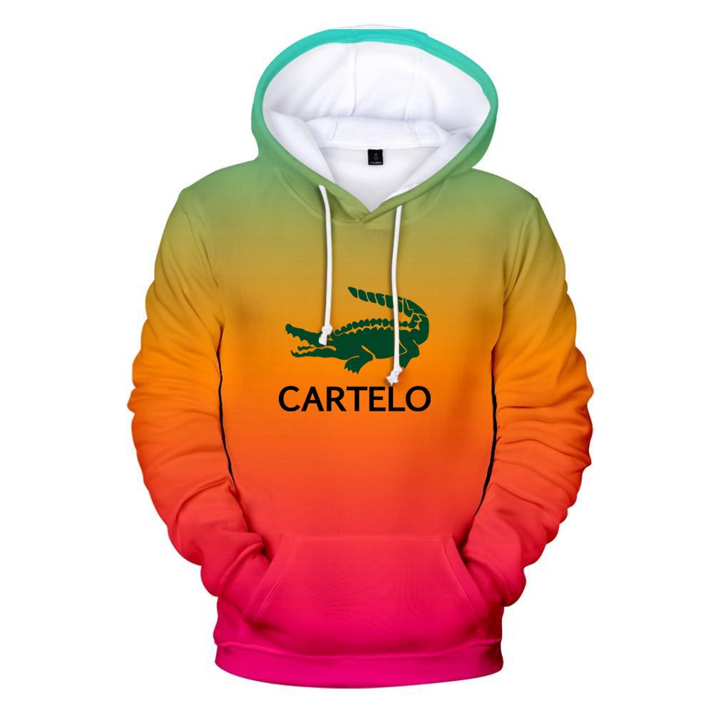 CARTELO Красочные осенние мужские толстовки с 3D принтом, женские куртки, весенние и осенние мужские толстовки с капюшоном, одежда в стиле хип-хоп
